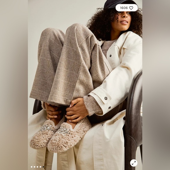 New in Box Free People Slumber Party Loafer Slippers - Picture 5 of 14